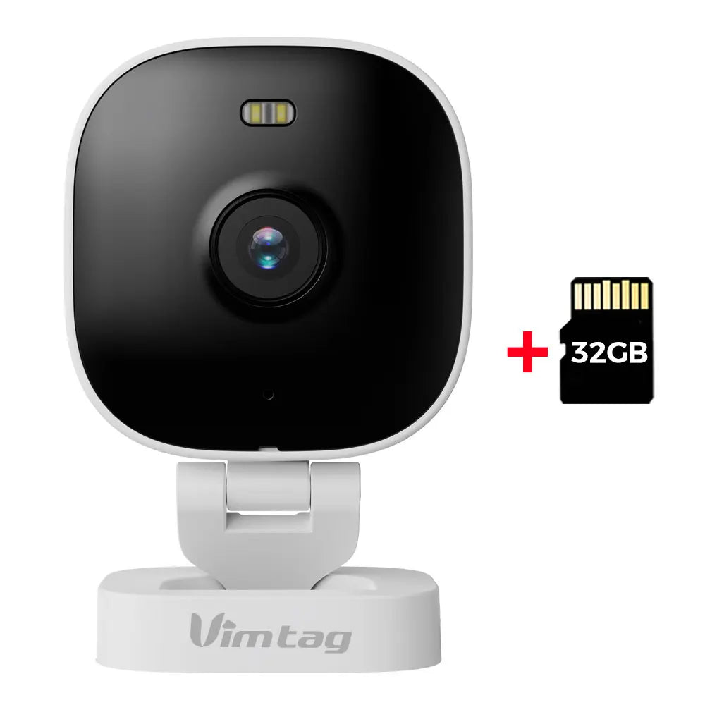 Vimtag SafeVue Outdoor™  Mini Security Camera WiFi 4MP PIR Smart Light